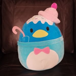Sanrio Squishmallow Tuxedo Sam Ice Cream